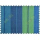 Aqua blue and green stripes main cotton curtain designs 